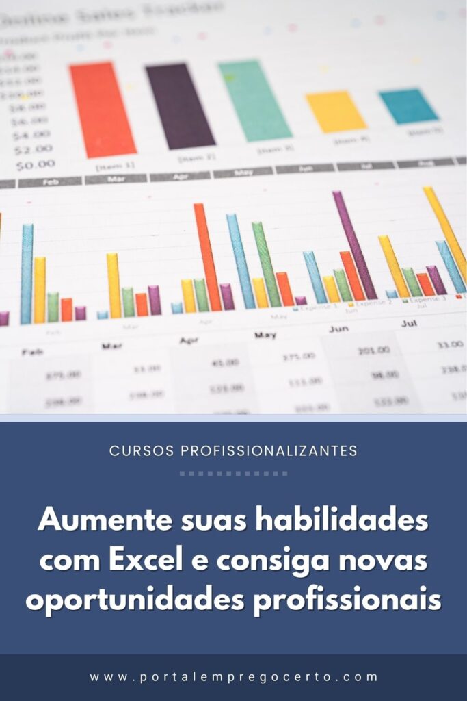 Aumente suas habilidades com Excel e consiga novas oportunidades profissionais