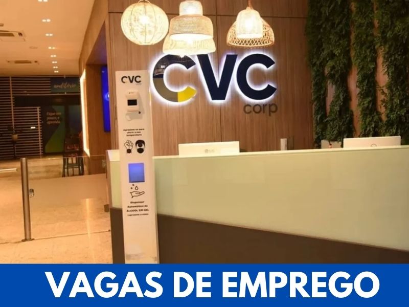 Leia mais sobre o artigo CVC Corp abre vaga de emprego Home Office no Setor de Atendimento com salário de até 5 mil reais com benefícios