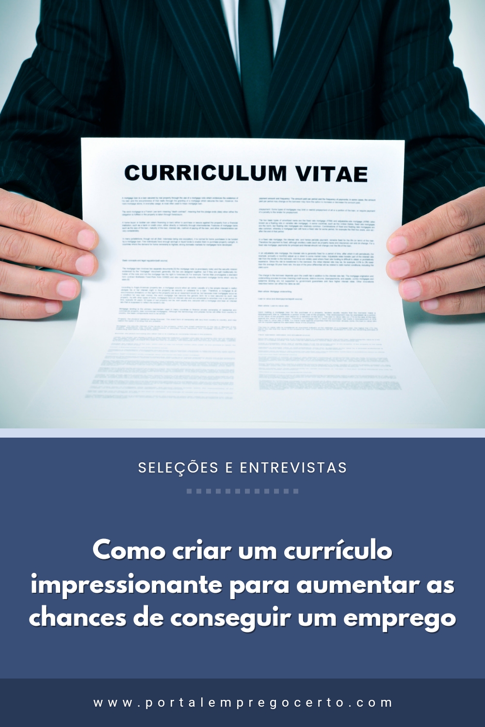 Como Criar Um Curr Culo Impressionante Para Aumentar As Chances De Conseguir Um Emprego Portal